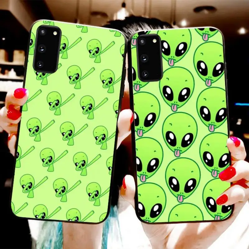 

Alien Believe Cute Phone Case For Samsung S20 S10 S8 S9 Plus S7 S6 S5 Note10 Note9 S10lite