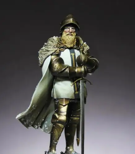 1/24 Смола Модель Строительный мининабор фигурка рыцаря|Наборы для сборки моделей|