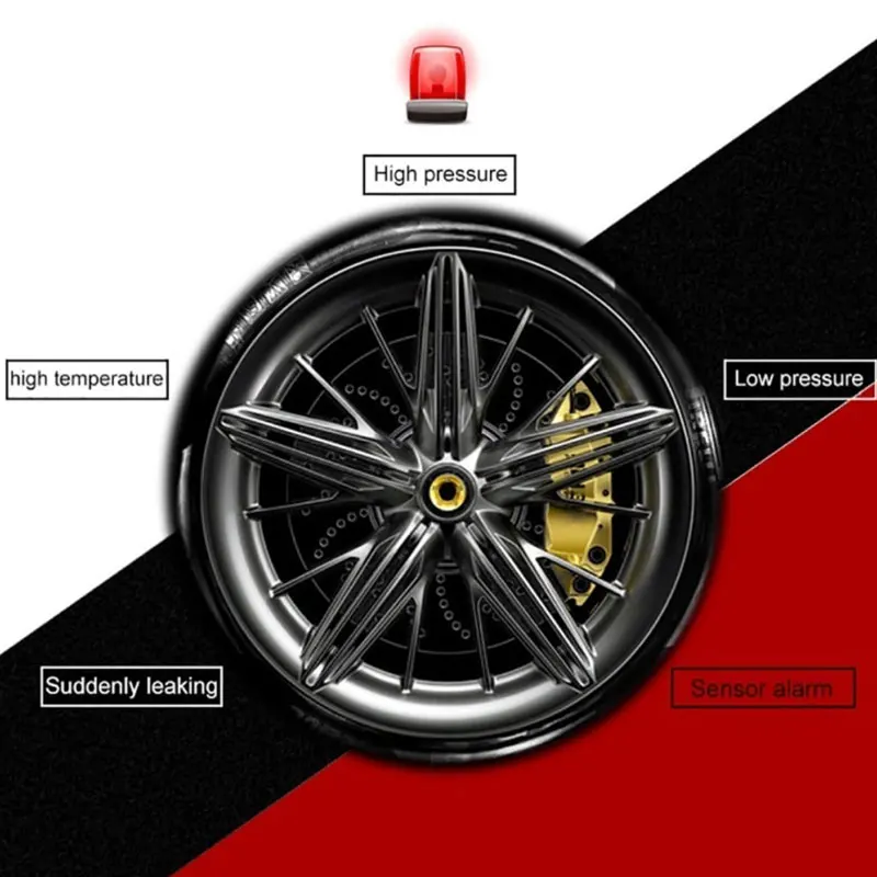 TPMS Bluetooth система контроля давления в шинах Поддержка IOS Android phone универсальные