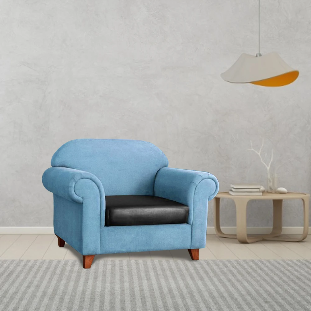 Эластичный чехол из искусственной кожи для диванной подушки водонепроницаемый