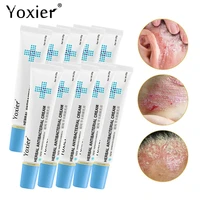 yoxier 10pcs herbal antibacterial cream treatment psoriasis dermatitis eczema natural antipruritic pigmentation body skin care