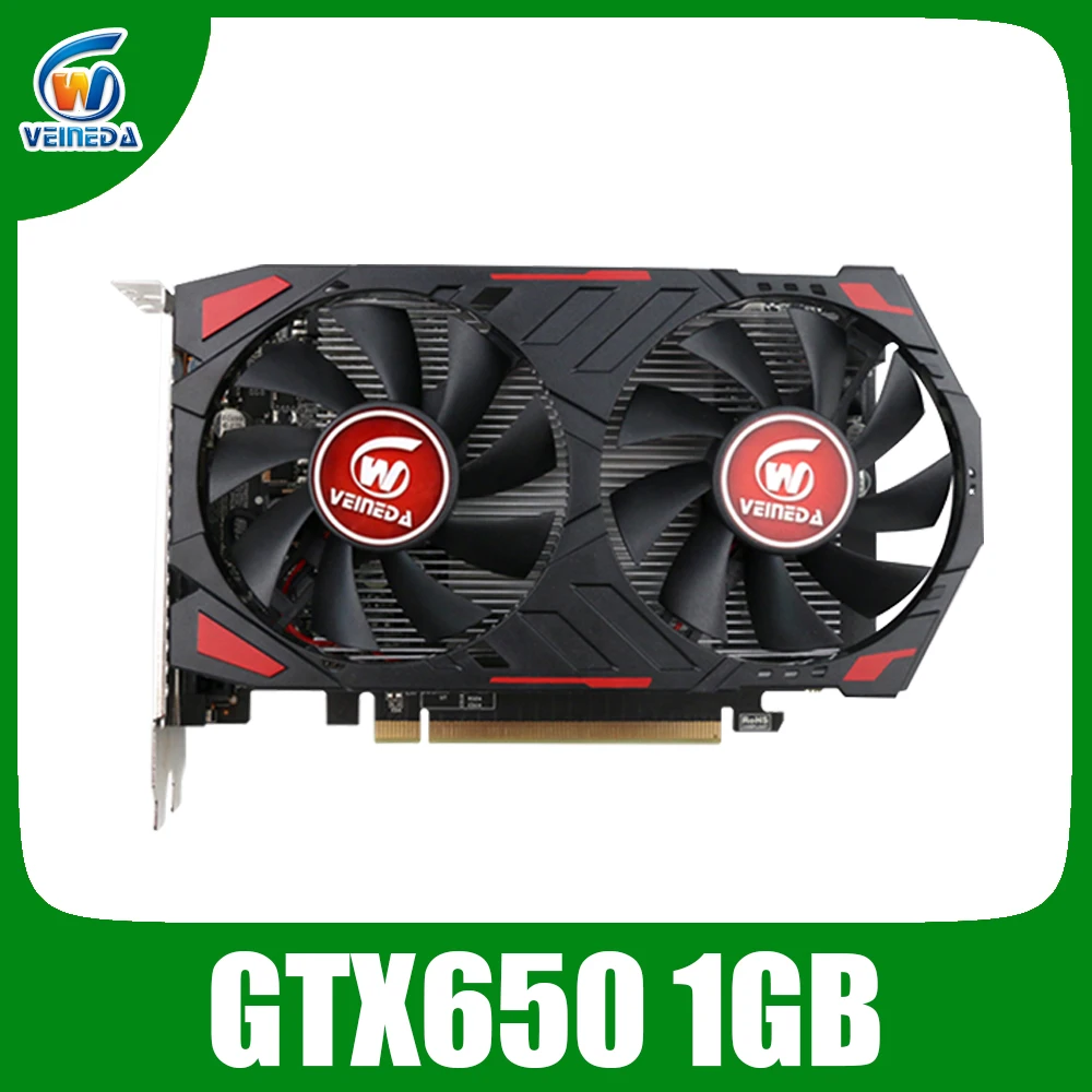 Видеокарта Veineda оригинальная видеокарта GTX650 GPU 1 ГБ GDDR5 128 бит VGA карта для nVIDIA PC gaming