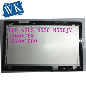 15 6 lcd led screen glass assembly digitizer for asus n550 n550jv q550l q550lf 15 6 lcd touch screen assembly free global shipping