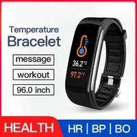 aaa for ios android phone c6t smart watch men women waterproof wristband body temperature monitor smartwatch fitness bracelet