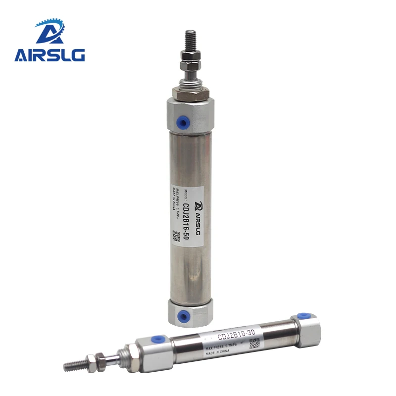 

CDJ2B16 Bore 16mm CDJ2B16-5 CDJ2B16-10 Double Acting Single Rod Mini Pneumatic Air Cylinder CDJ2B16-15 CDJ2B16-20 CDJ2B16-25