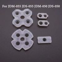 5sets silicone conductive rubber pads for ps4 jdm 055 jds 055 jdm 050 jdm 055 controller buttons repair part