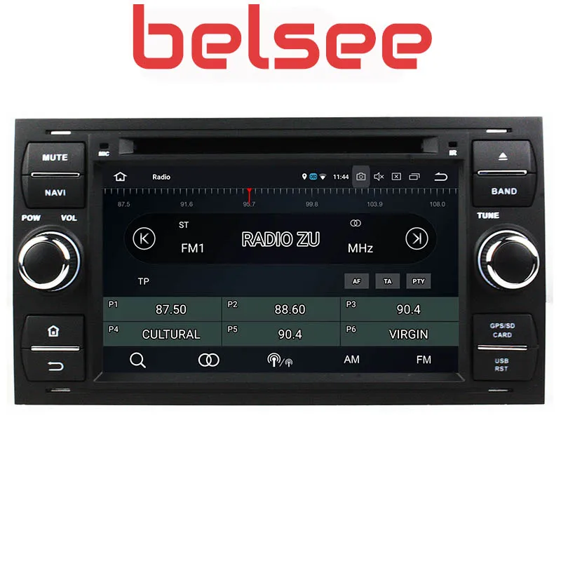 Головное устройство Belsee для автомобиля Android 9 0 Navi радио GPS Ford Connect S MAX Fiesta Galaxy Mondeo