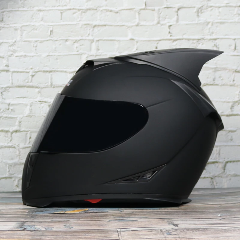 

All face professional motorcycle helmet kask dot racing helmet with rainbow shadow cross country race