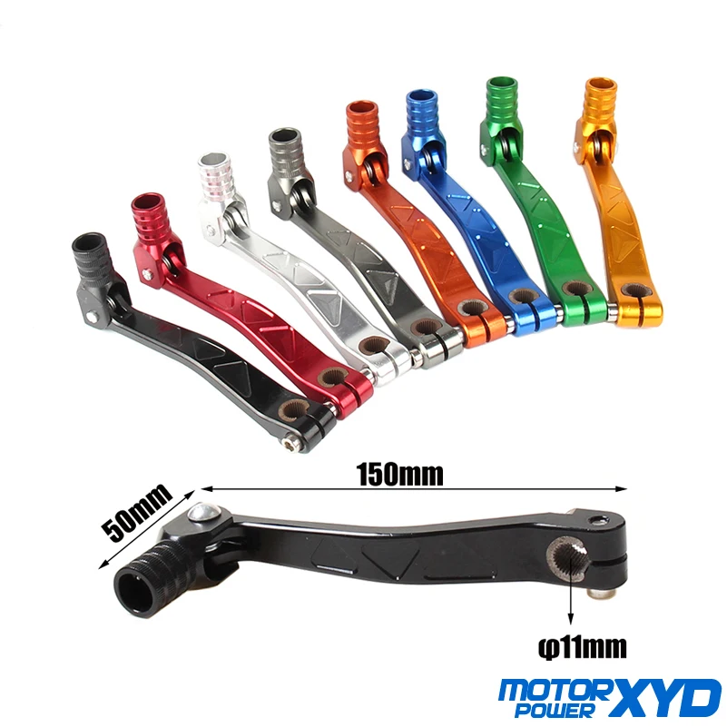 Алюминиевый складной рычаг переключения передач с ЧПУ для KAYO ESB Apollo XMoto SSR CRF KLX