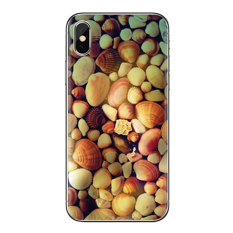 Пастель пляж морской в виде ракушек морских звезд силиконовых чехлов для huawei G7 G8