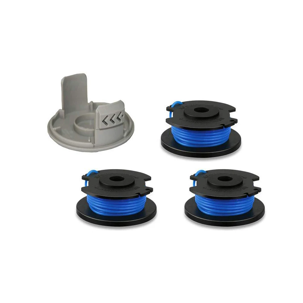 3Pcs String Trimmer Line Ryobi 0.065 Inch Autofeed For Replacement Spools 18V 24V 40V Cordless Trimmers Power Tool | Дом и сад