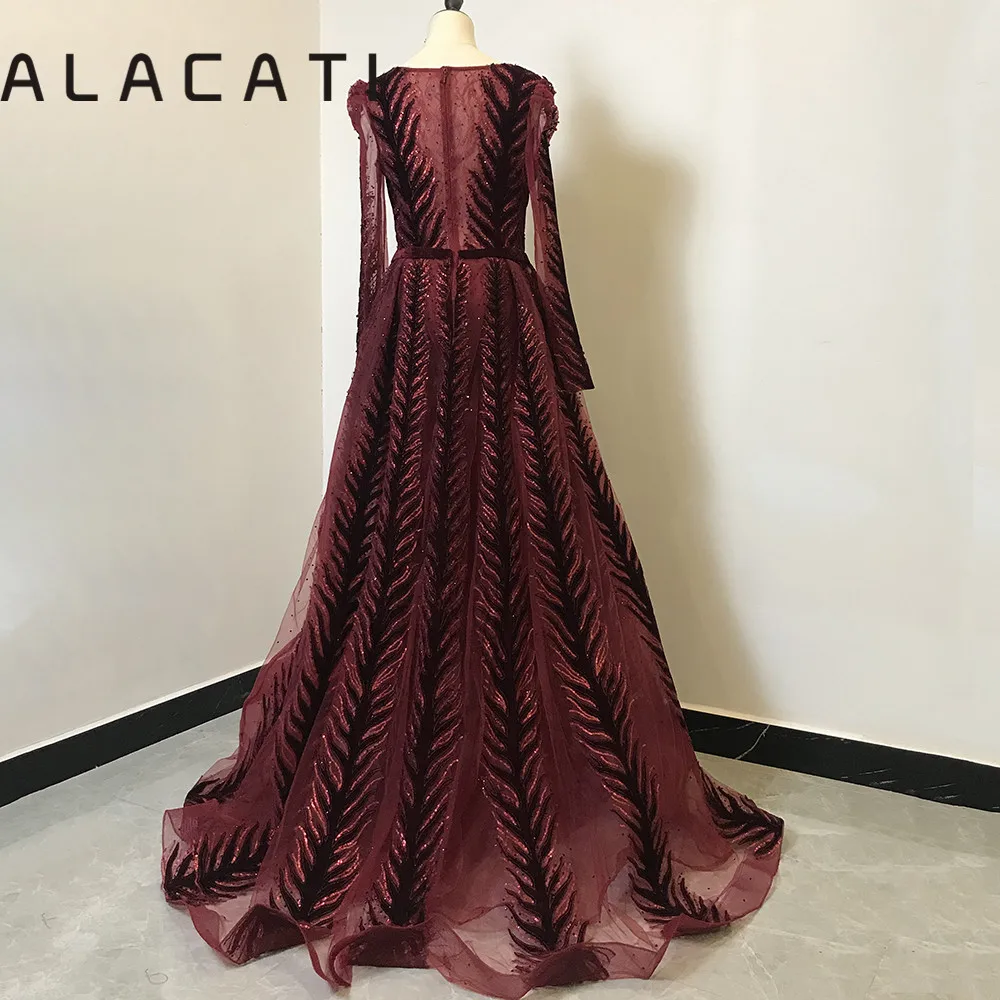 Красное вино дизайнерское роскошное бархатное модное сексуальное вечернее