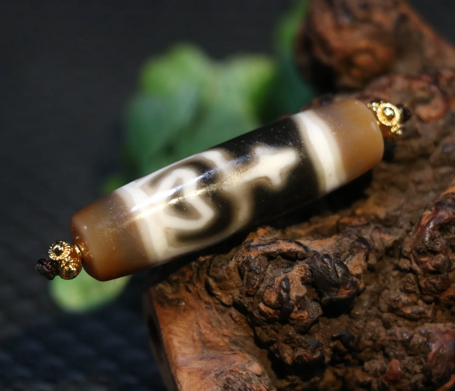 Magic Power Tibetan Agate Treasure Bottle Protect Safe dZi Bead Pendant Amulet A LKbrother Sauces Top Quality