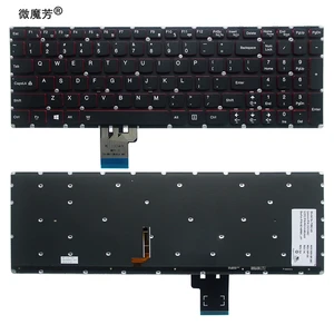 Клавиатура US для Lenovo Y50 Y50-70 Y70-70 U530 U530P U530P-IFI
