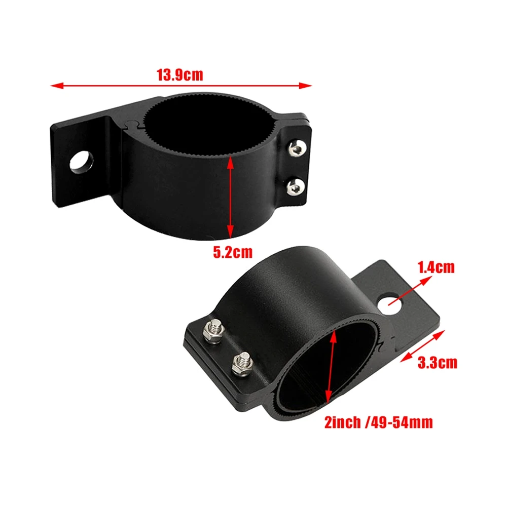 

Для Jeep JK Wrangler 2 2,5 3 дюйма бычий бар светодиодный рабочий свет Монтажный кронштейн зажим внедорожник 4x4 4WD передний бампер светодиодный держатель