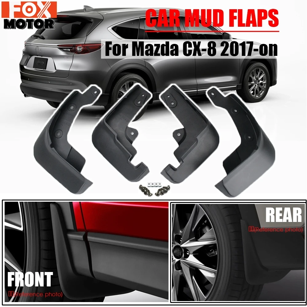 Литые Автомобильные Брызговики в стиле OE для Mazda CX 8 CX8 2017 on KG автомобиля Стайлинг