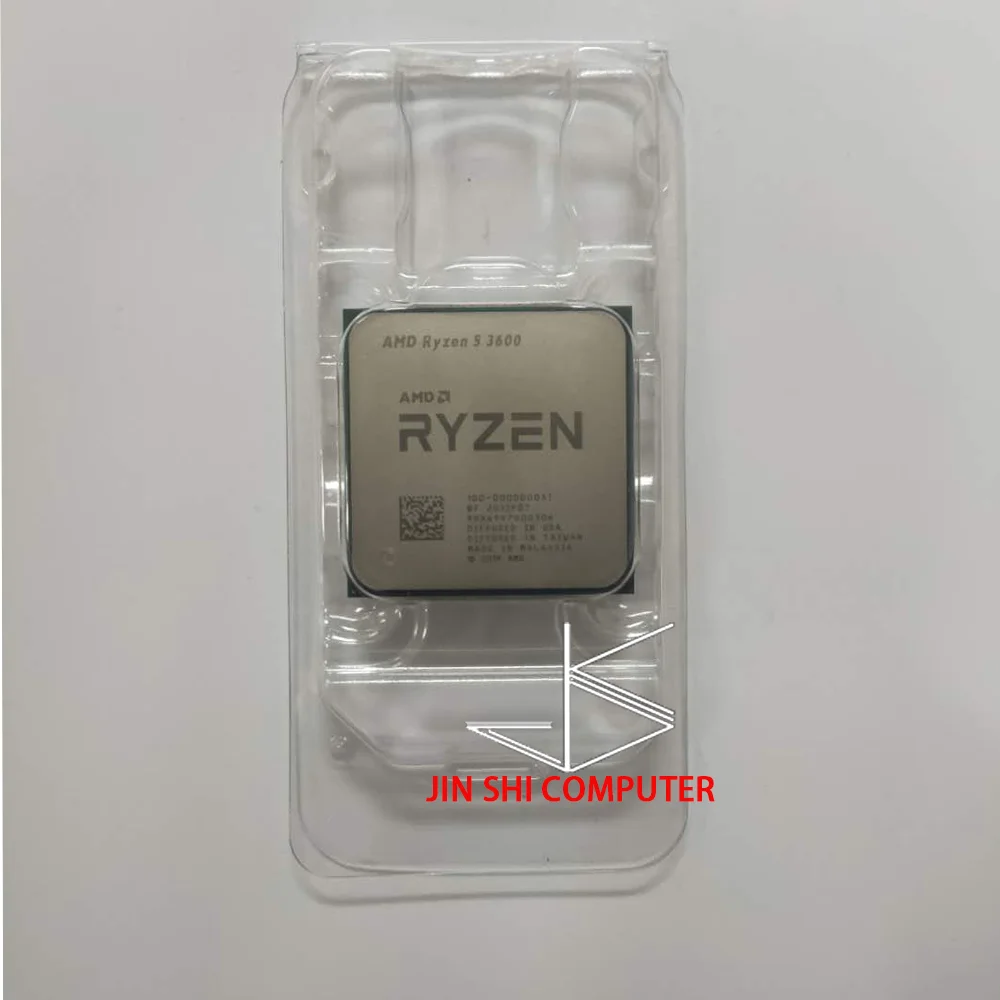 

AMD Ryzen 5 3600 3.6 GHz Six-Core Twelve-Thread CPU Processor 7NM 65W L3=32M 100-000000031 Socket AM4 New but NO FAN