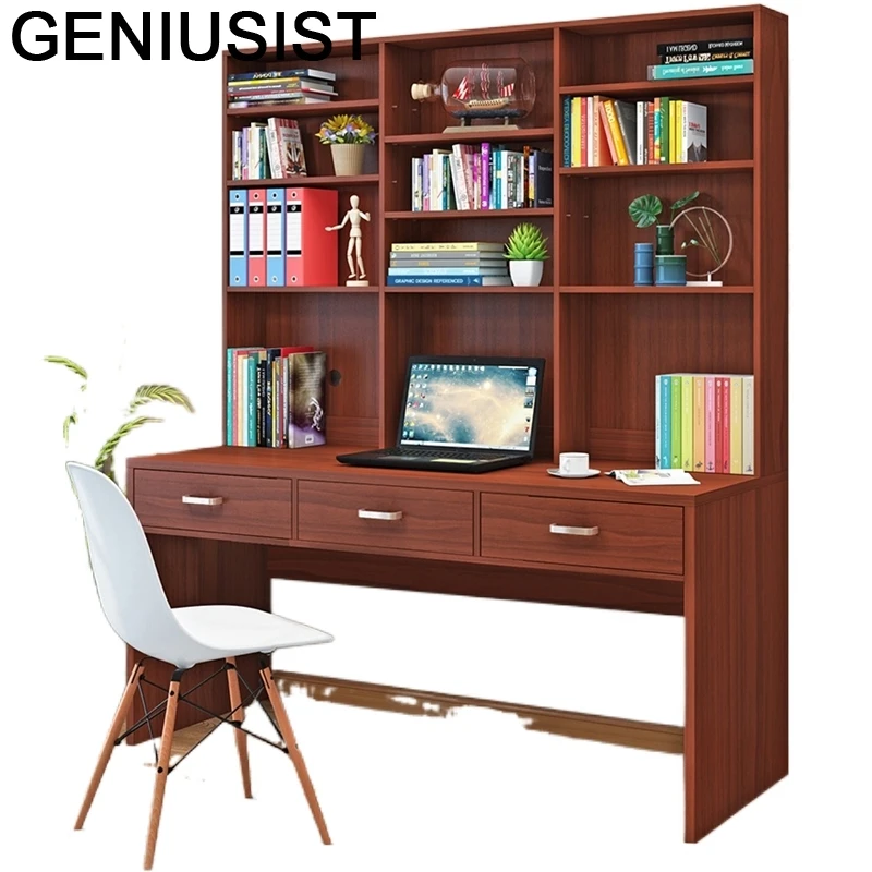 

Office Bed Kids Furniture Escrivaninha Schreibtisch Support Ordinateur Portable Mesa Desk Stand Laptop Table With Bookshelf