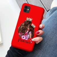 baby mouse phone case for iphone 12 11 13 pro x xs max xr super mother family mama mouse mom girl for iphone 7 6s 8 plus se2020