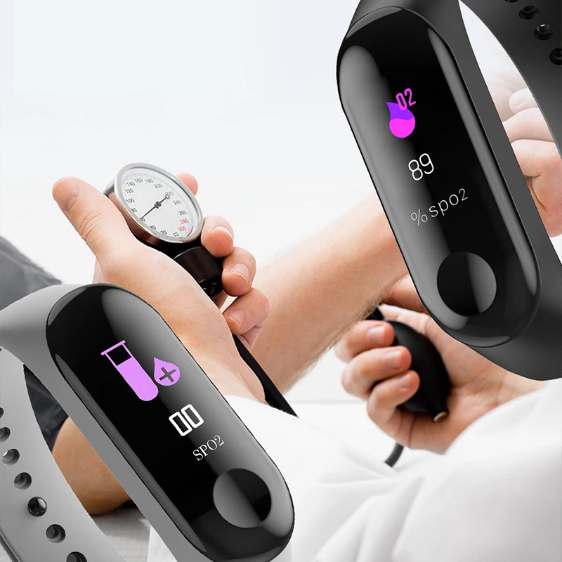 Спортивный Браслет умные часы для мужчин и женщин Android IOS фитнес-трекер