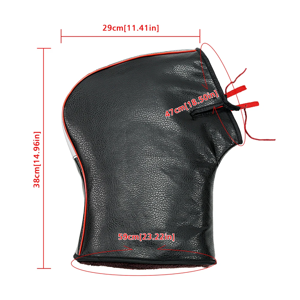 

High-quality Winter Motorcycle Handlebar Muffs Motorbike Scooter ATV Snowmobile Electric Bike Gloves Mitts Universal