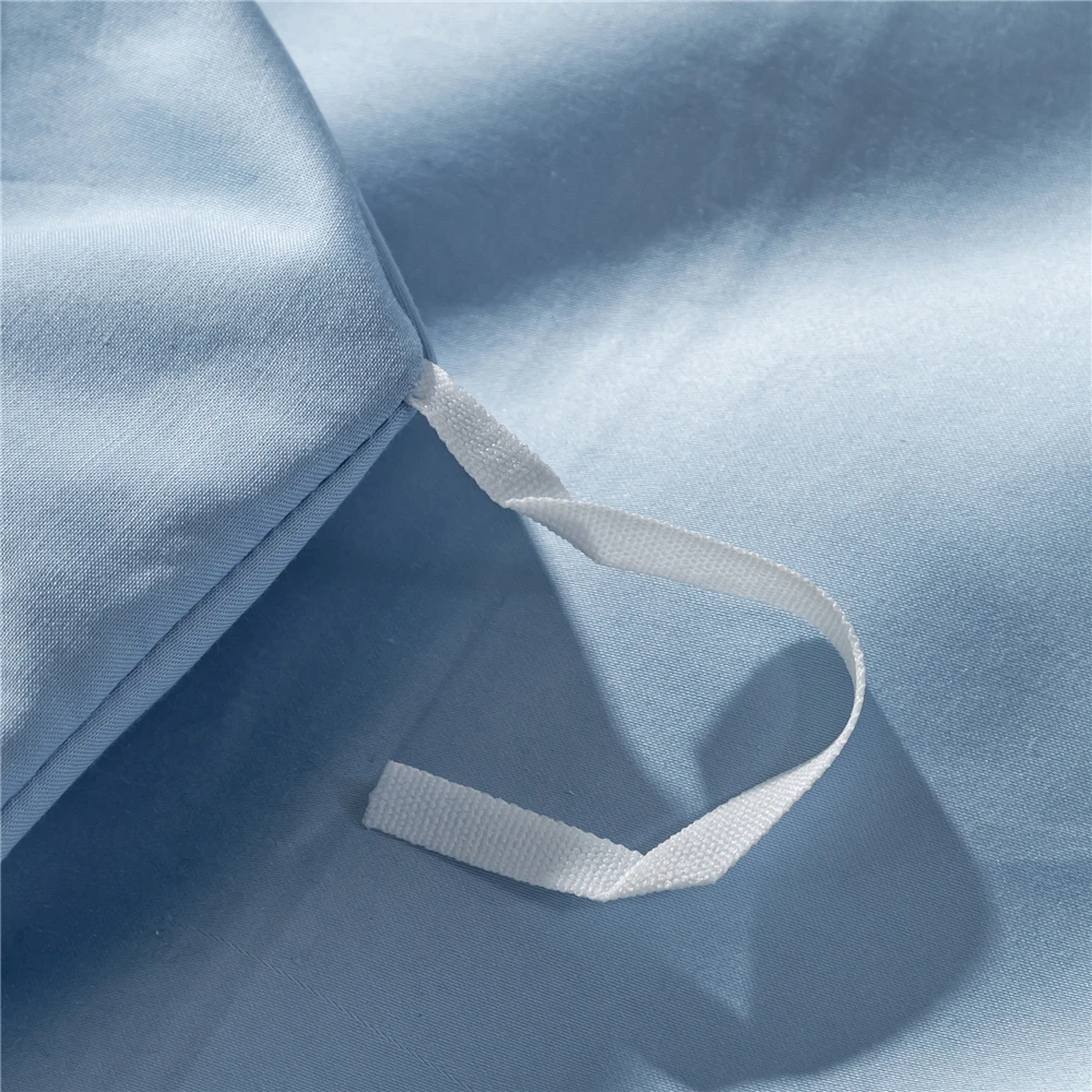 

SRF Luxury Blue100% Egyptian Cotton Bedding Set 5 Star Hotel Queen King Duvet Cover Set Flat Sheet Pillowcase Bed Linen Set