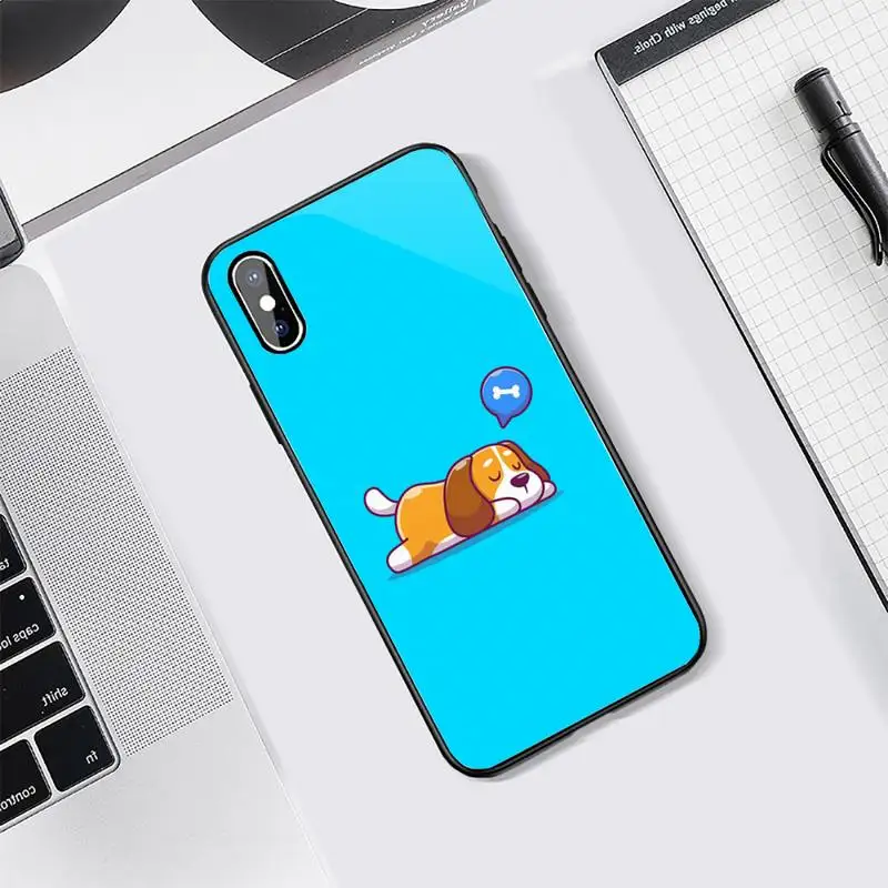 

Jack Russell Terrier Phone Case Tempered glass For iphone 5C 6 6S 7 8 plus X XS XR 11 PRO MAX