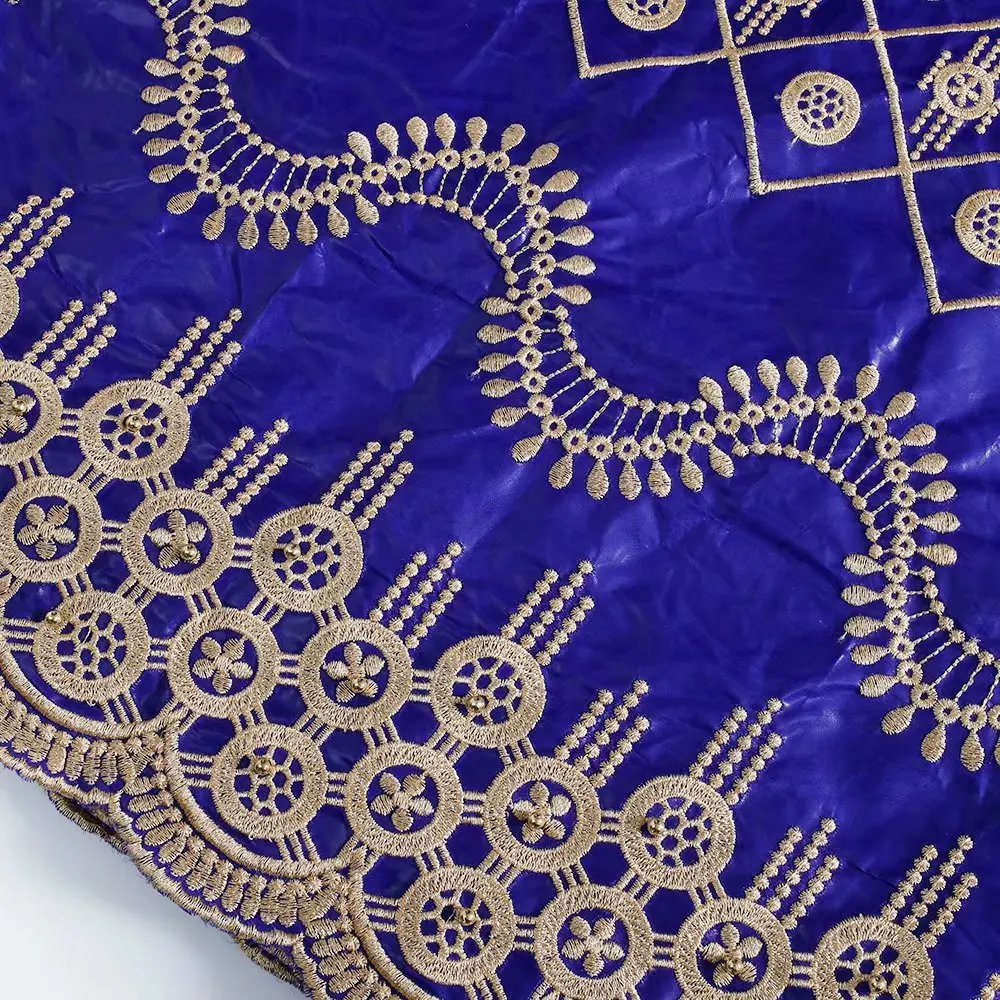 

African Bazin Riche Fabric High Quality Brocade design Bazin Riche Fabric Cotton Black Lace ML47B168/ML47B169