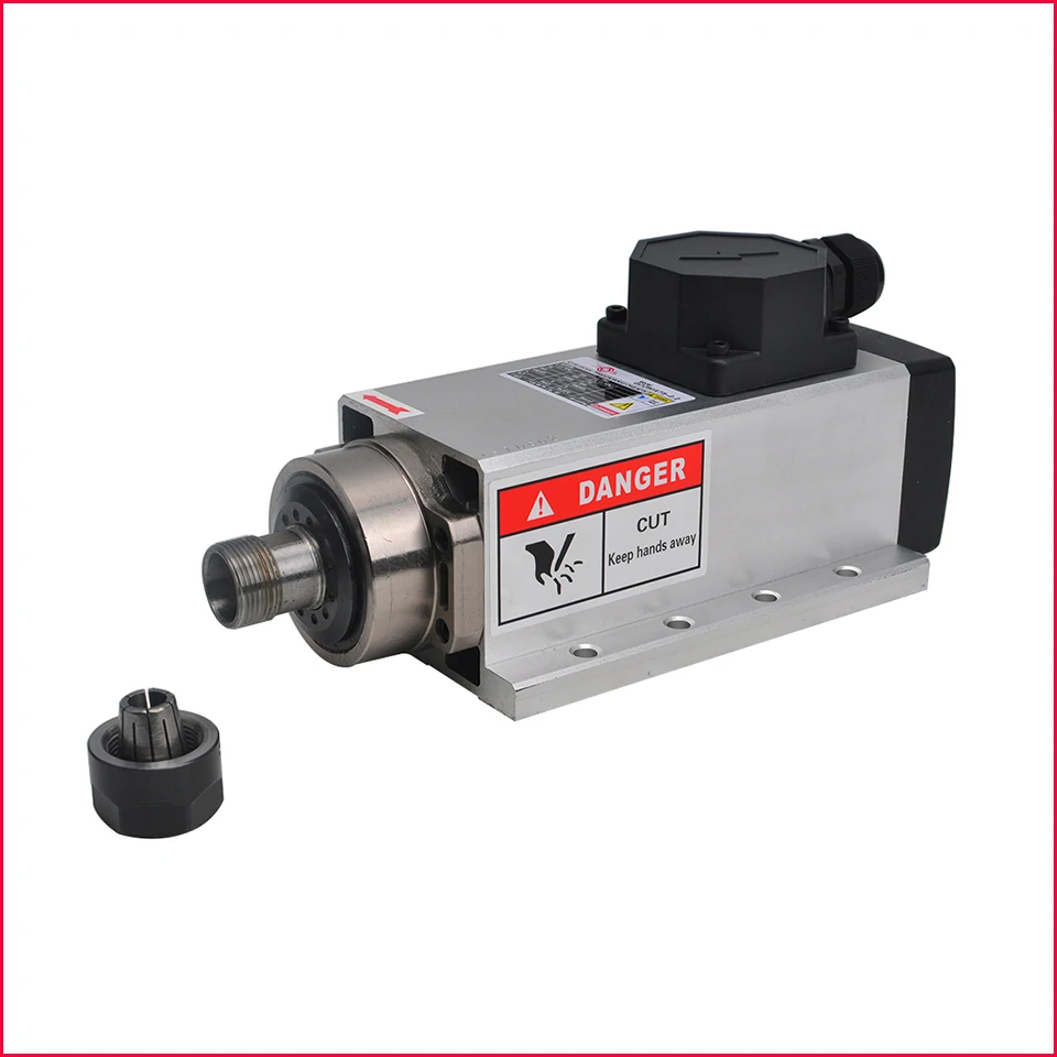 2.2KW CNC шпиндель 220В 400 Гц с воздушным охлаждением мотор шпинделя Гравировальный