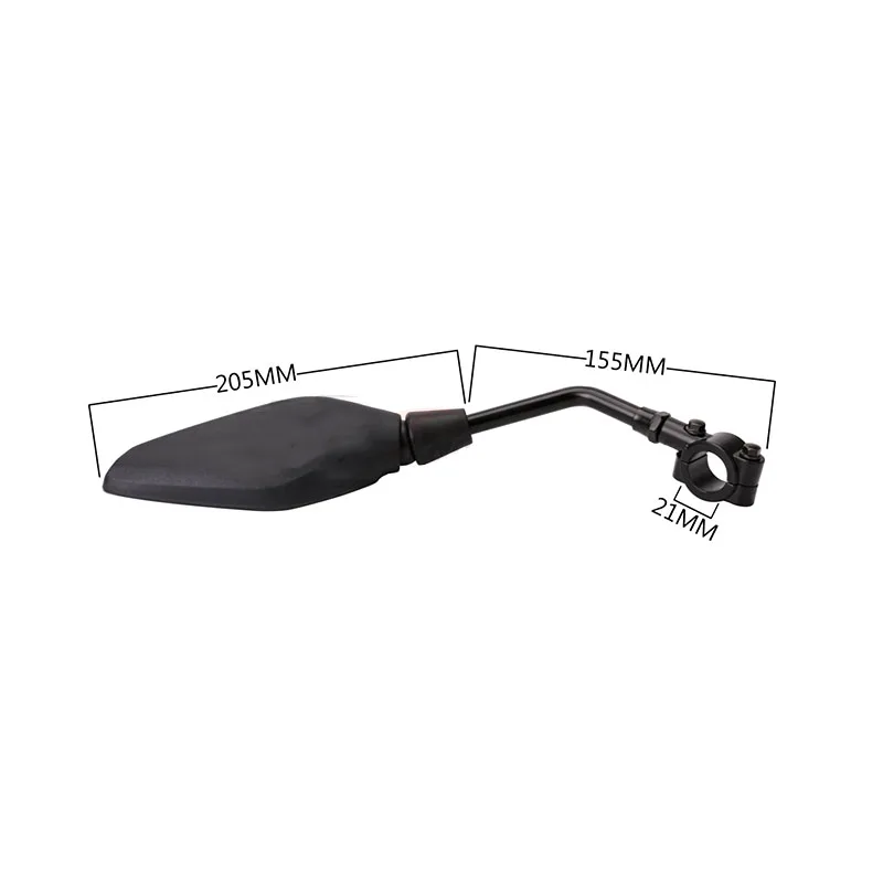 

1 Pair Universal Motorcycle Rear View End Side Rearview Mirrors ABS Plastic Motorcycle Modification Parts Accessories