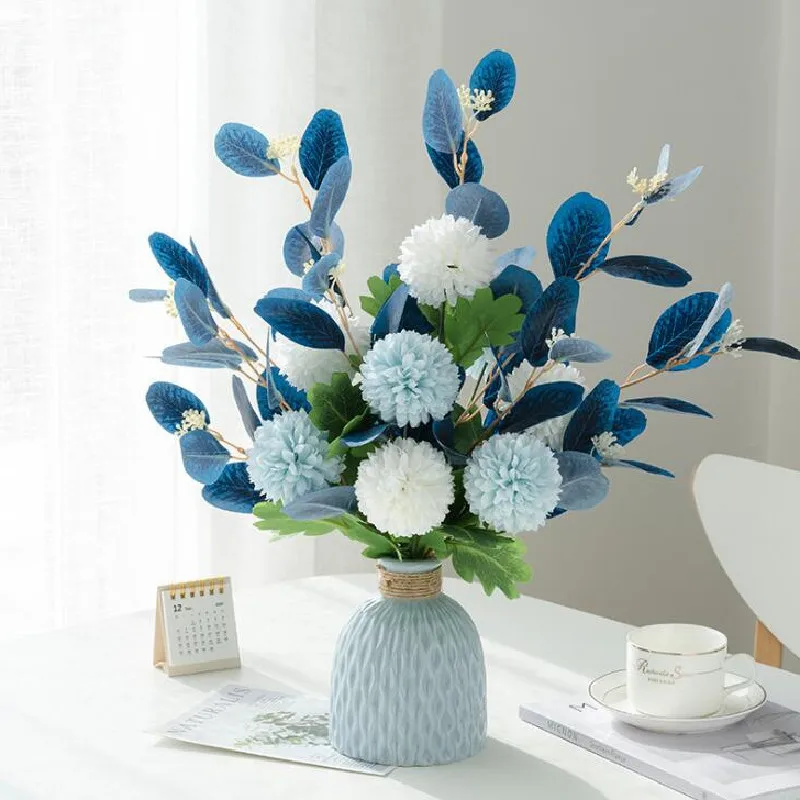 Искусственные цветы высокого качества шелковые искусственные букет свадебные