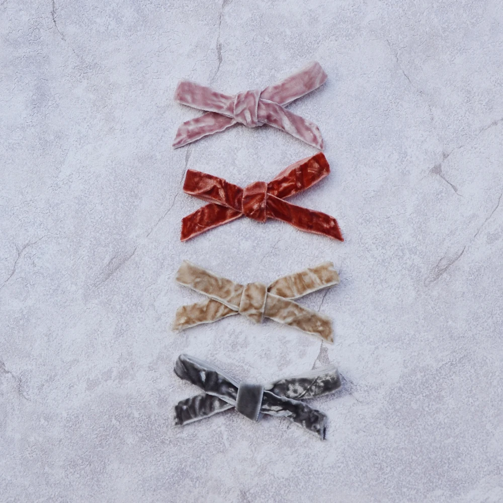 2019 г. Осень-зима шерсть бархатные заколки для волос