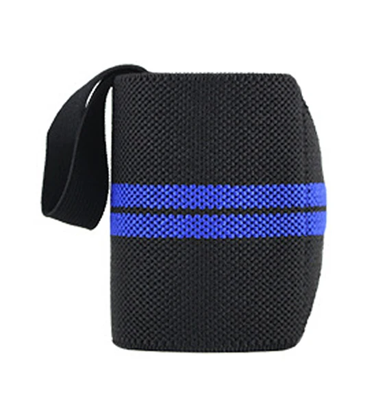 Blue Two Stripes ROEGADYN, для взрослых, камуфляж, поддержка запястья, скоба, Кроссфит, напульсники, для мужчин, черный, спортивный, напульсник, для тенниса, для рук, защита запястья, пара - Цвет: Blue Two Stripes