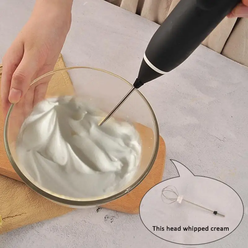 

Rechargeable Small Electric Egg Beater 3 Speed Mode Adjustable Double Head Egg Mixer Home Cream Milk Mixing Kitchen Supplies