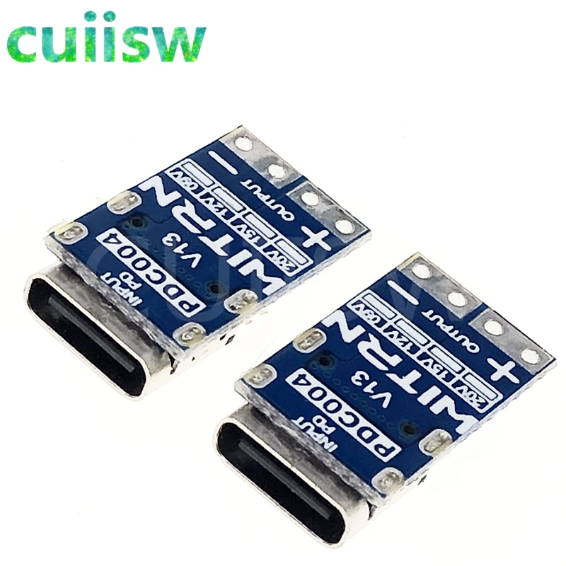 Тип-C PD приманка модуль PD2.0 PD3.0 к DC Триггеру Удлинительный кабель QC4 зарядное