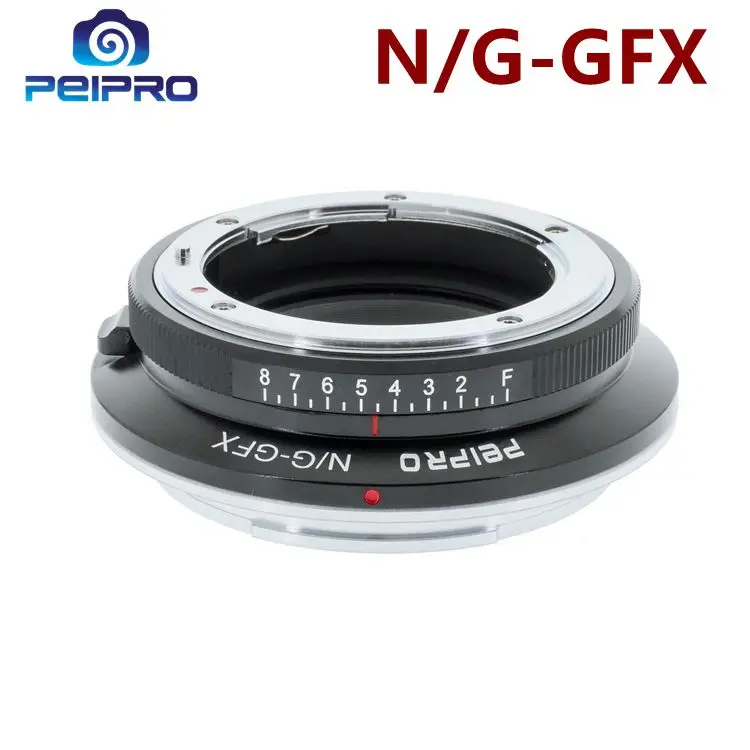PEIPRO NIK GFX адаптер для объектива nikon объектив Fujifilm GFX100/50R/50 S Крепление