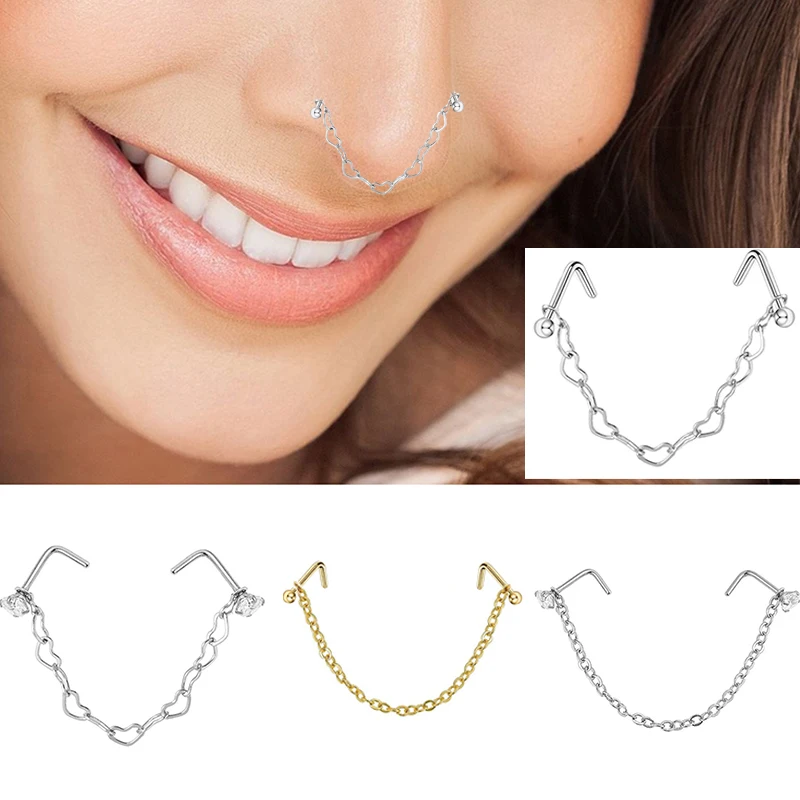 Кольцо для носа из нержавеющей стали | Украшения и аксессуары