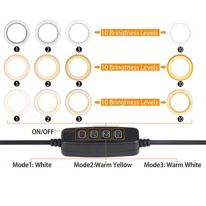 Новый дизайн аксессуаров Anordsem для Gopro заполняющий светильник светодиодный