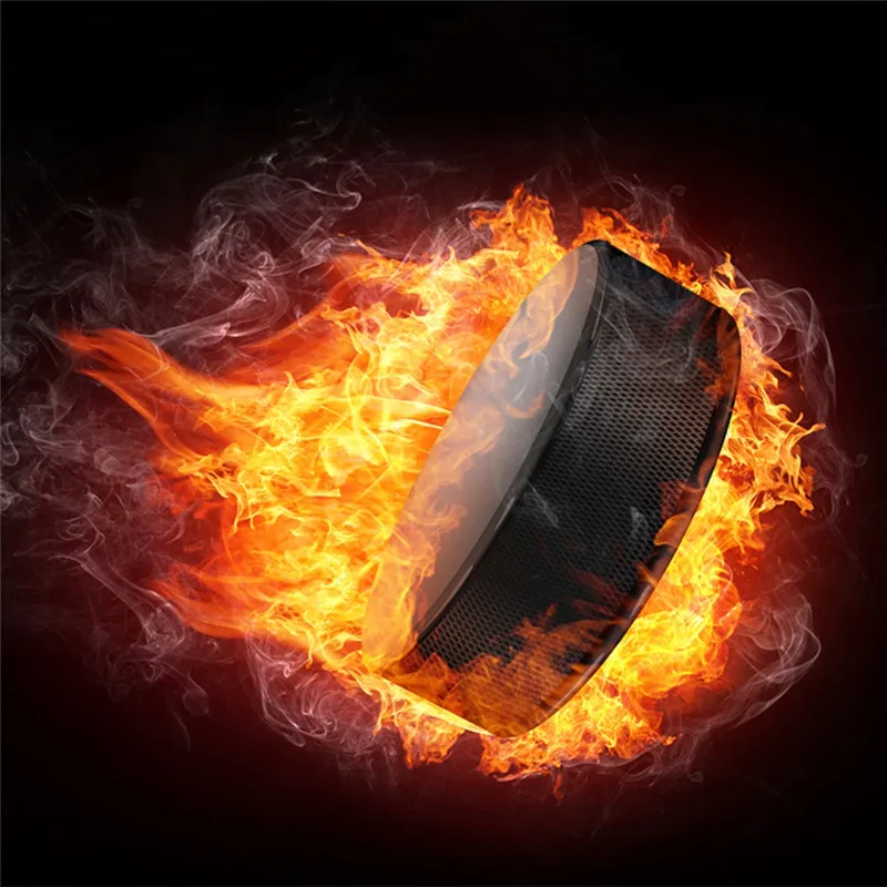 

1pc Bulk Blank Ice Hockey Pucks Official Regulation Durable Rubber Training Puck Balls Winter Practice Hockey Puck