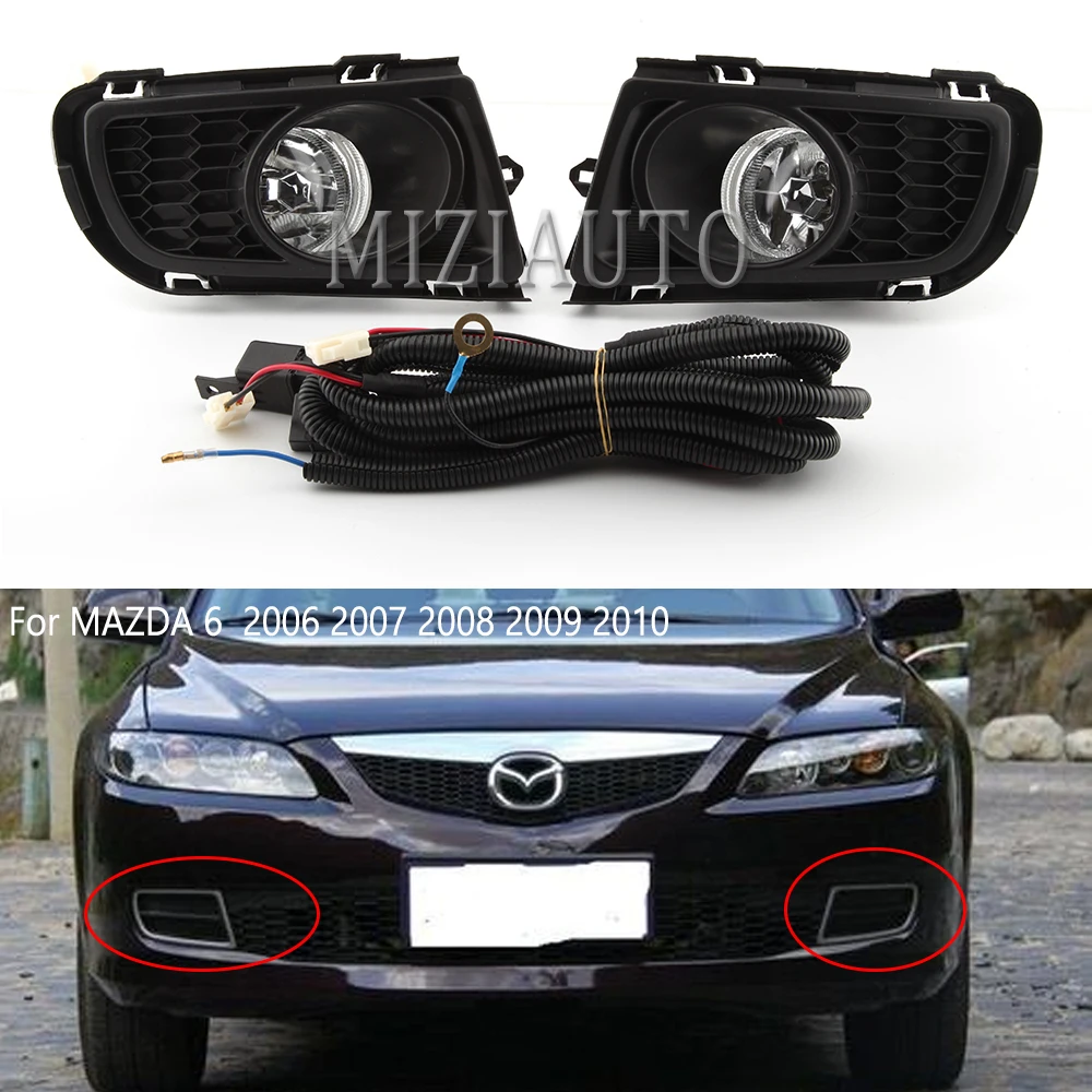 Автомобильная противотуманная фара светильник s для MAZDA 6 седан GG1 2006 2007 2008 2009 2010
