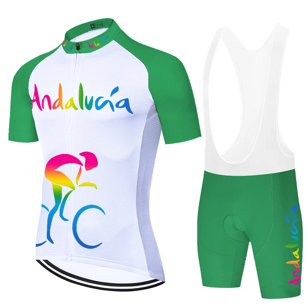 2022 Андалусия команда Велоспорт Джерси мужская Испания одежда лето