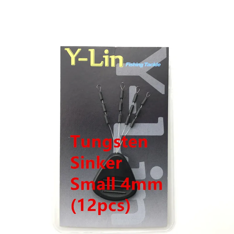 4mm Small Вольфрамовая замазка для ловли карпа, грузило hooklink L/M/S, леска с крючками, рыболовные снасти, поп-UPS, вес, трубки, крючок, втулка, выравниватель - Цвет: 4mm Small