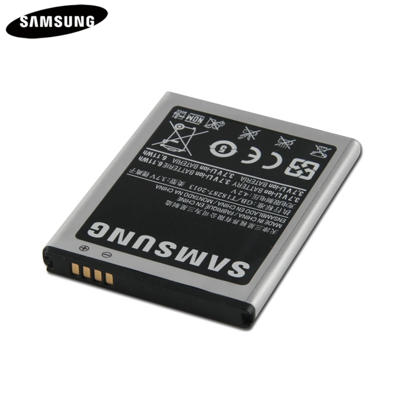 Телефон Батарея EB-F1A2GBU для samsung I9100 I9108 I9103 I777 I9050 B9062 Оригинальные запасные Батарея 1650 мА-ч