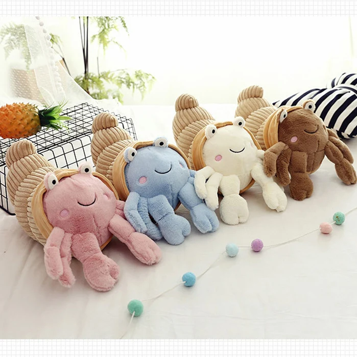 Отмит Краб чучела животные игрушки плюшевые игрушка подушка куклы детские