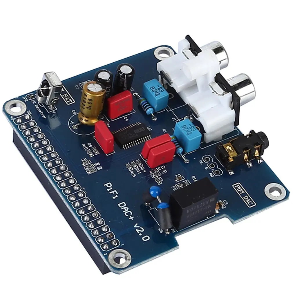 PIFI Digi DAC+HIFI DAC Audio Sound Card Module I2S interface for Raspberry pi 3 2 Model B B+Digital Pinboard V2.0 Board SC08