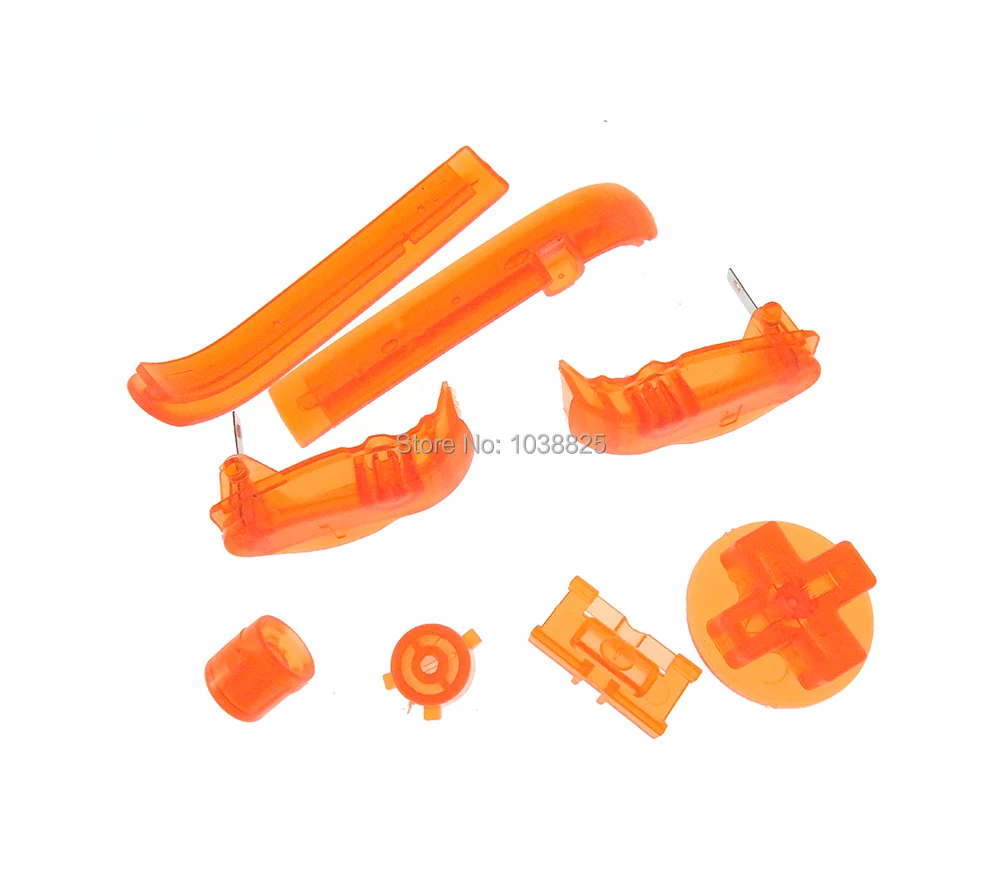 10 комплектов D колодки кнопки включения питания для Gameboy Advance A B L R клавиатуры GBA d-pad