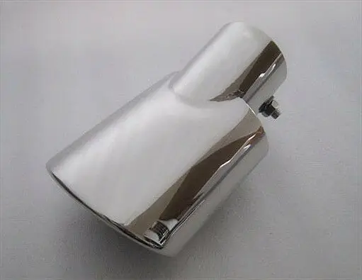 Стальной выхлопной глушитель хромированный задний наконечник для Hyundai 2010 2011 2012