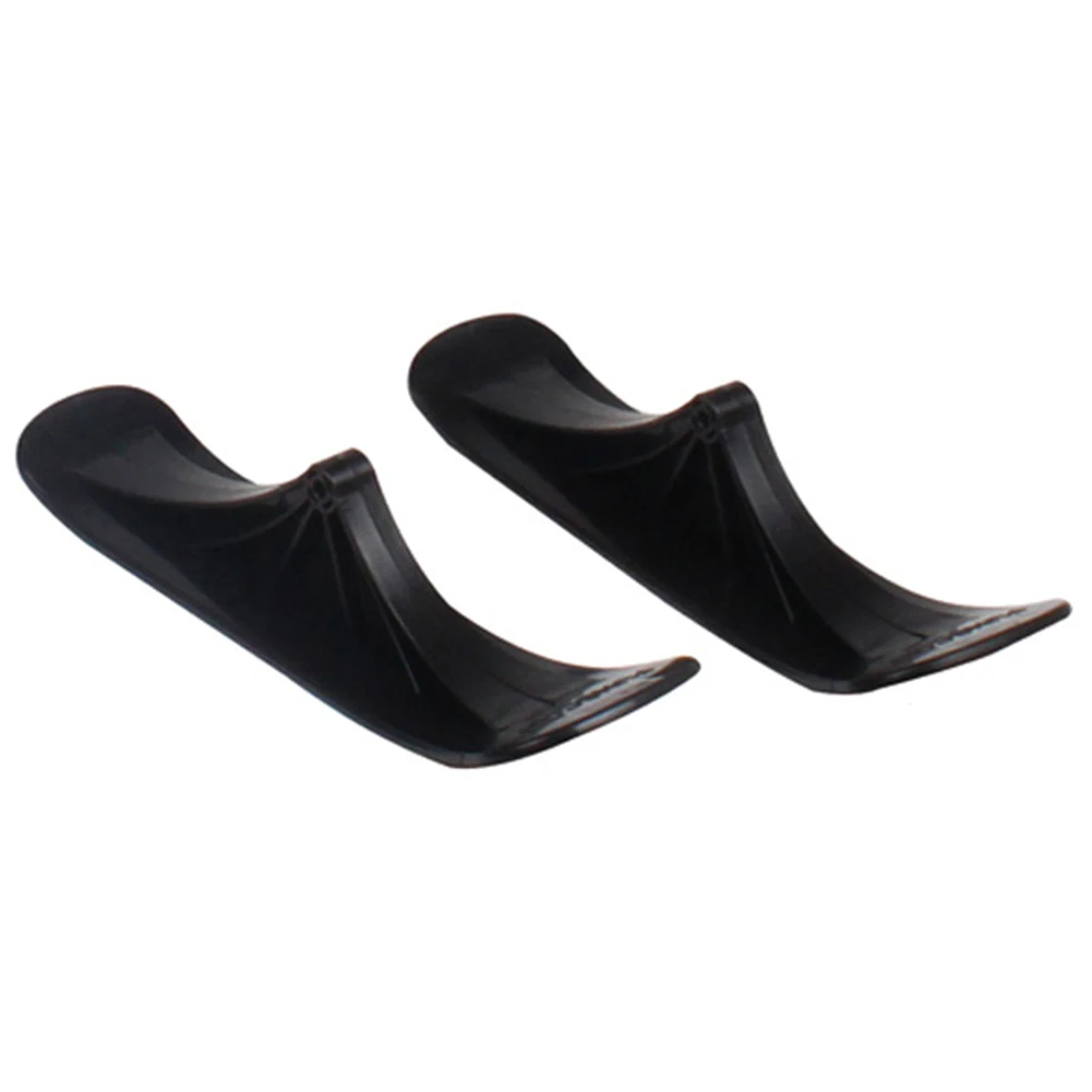 

2pcs Black Practical Ski Board Outdoor Sports Winter Scooter Parts With Attachment Direct Fit 2 In 1 Replacement Sled Durable