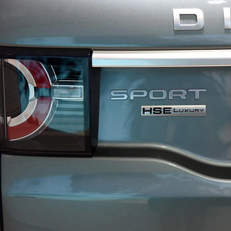 DSYCAR 1 шт. 3D металлический R автомобиль боковое крыло задний багажник эмблема