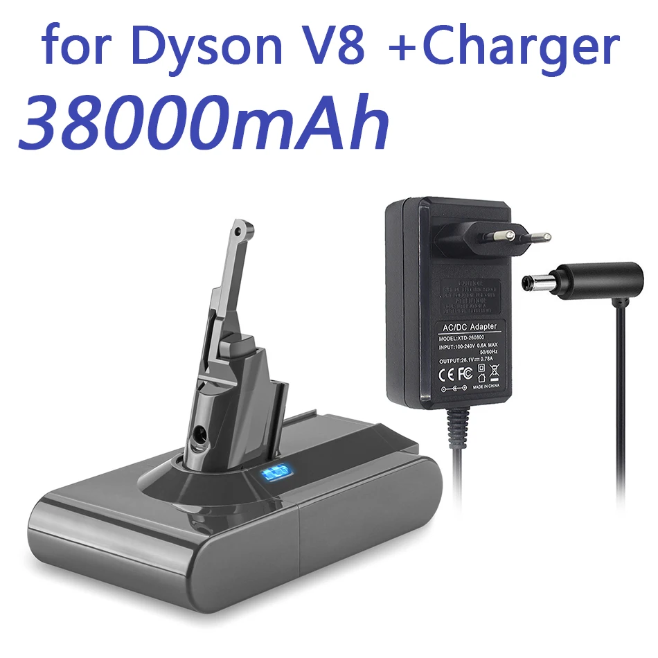 Литий-ионный аккумулятор для Dyson V8 21 6 в с зарядным устройством - купить по